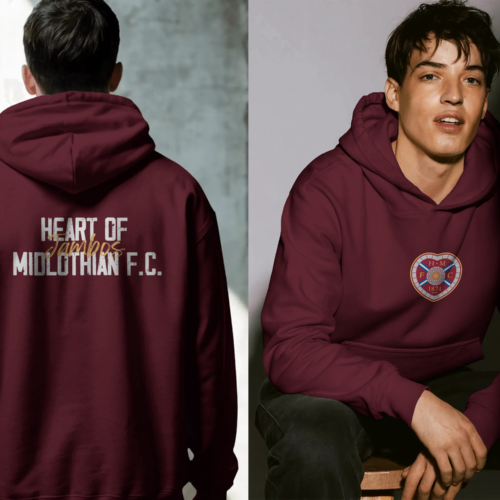 Hearts FC Hoodie Claret