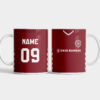 Hearts FC 05-06 Home Personalised Mug