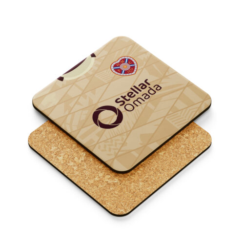 Hearts FC 24-25 Away Kit Coasters