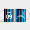 Hearts FC 93-94 Away Personalised Mug