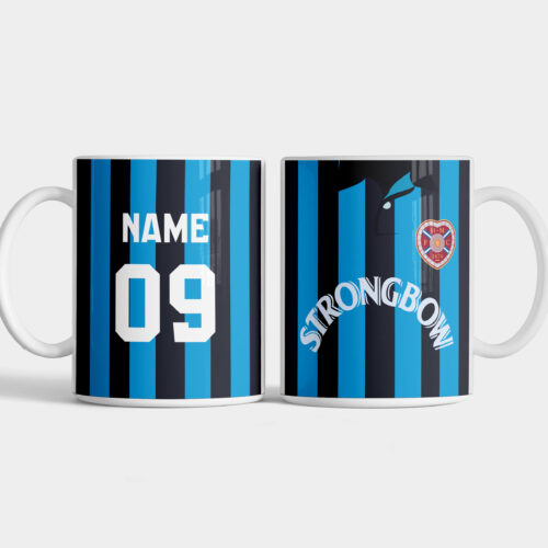 Hearts FC 93-94 Away Personalised Mug