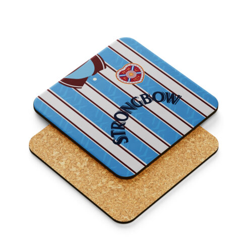 Hearts FC 95-96 Away Kit Coasters