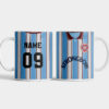 Hearts FC 95-96 Away Personalised Mug
