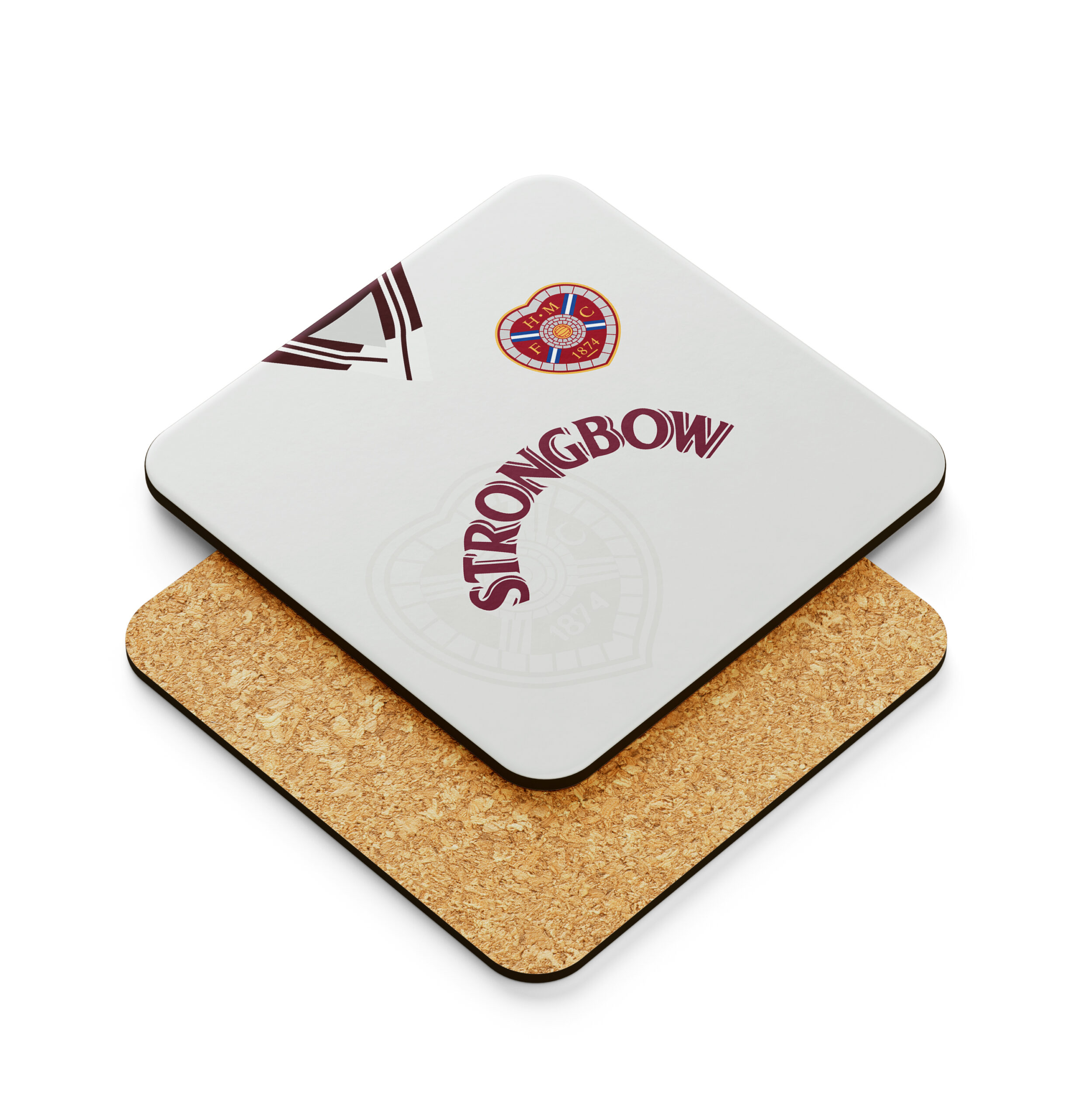 Hearts FC 97-98 Away Coasters