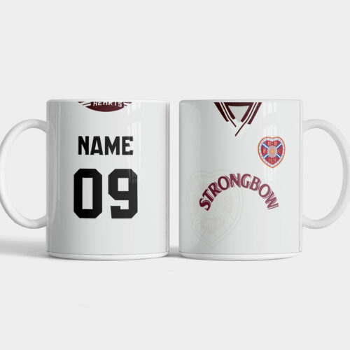 Hearts FC 97-98 Away Personalised Mug