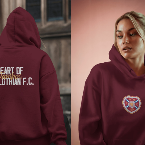 Hearts FC Hoodie Claret