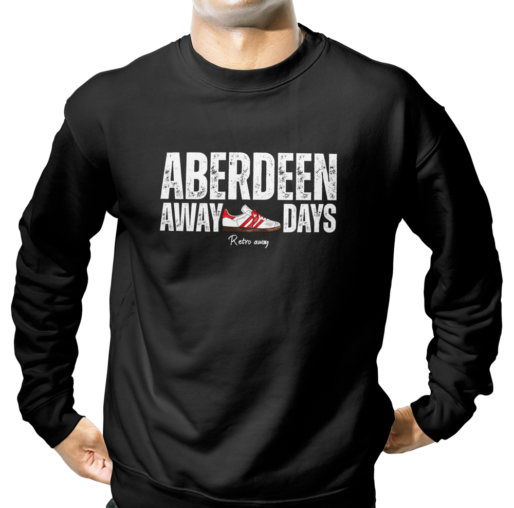 Aberdeen Terrace-Away-Days-Sweatshirt-Black