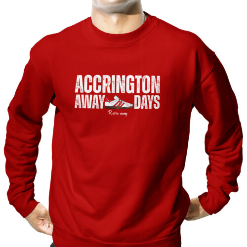 Accrington Terrace-Away-Days-Sweatshirt-Red