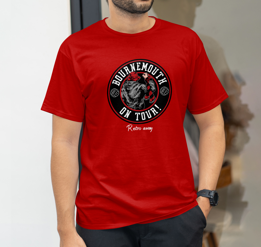 Bournemouth-Football-On-Tour--T-shirt-Red