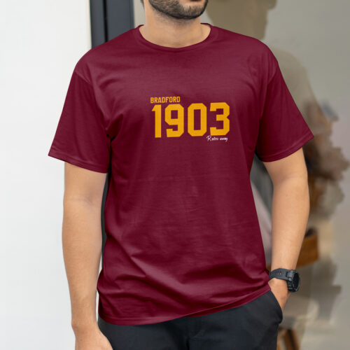 Bradford-Football-1903-Year-Retro-T-shirt-Claret