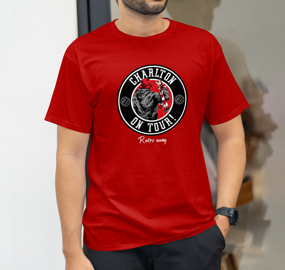 Charlton-Football-On-Tour--T-shirt-Red