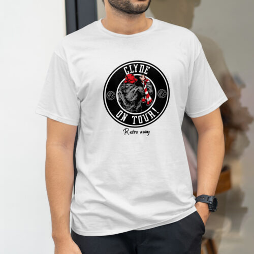 Clyde-Football-On-Tour--T-shirt-White