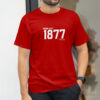 Crewe-Alex-Football-1877-Year-Retro-T-shirt-Red