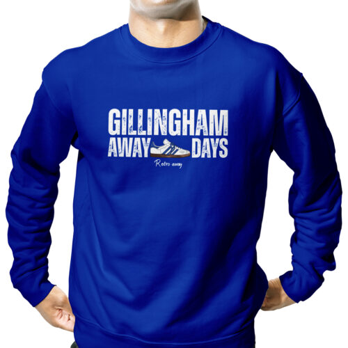 Gillingham Terrace-Away-Days-Sweatshirt-Royal-Blue