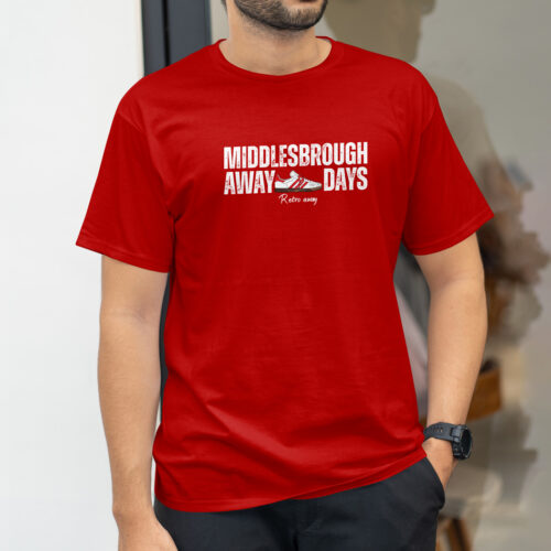 Middlesbrough-Terrace-Away-Days-T-Shirt-Red