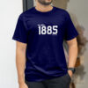Millwall-Football-1885-Year-Retro-T-shirt-Navy