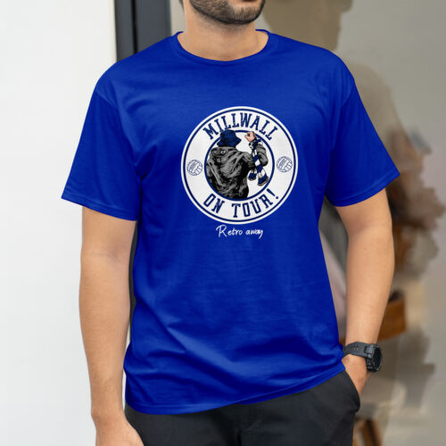 Millwall-Football-On-Tour--T-shirt-Royal-Blue