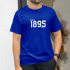 Oldham--Football-1895-Year-Retro-T-shirt-Royal-Blue