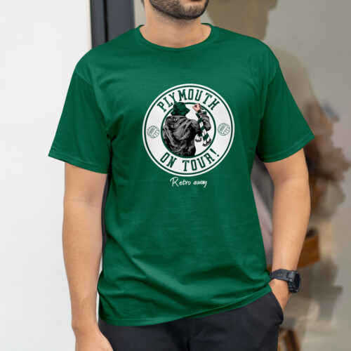 Plymouth-Football-On-Tour--T-shirt-Kelly-Green