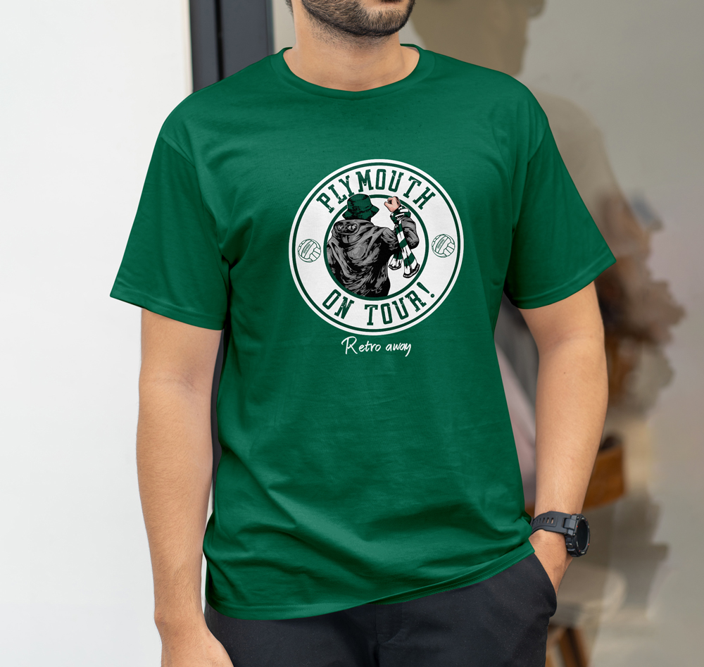 Plymouth-Football-On-Tour--T-shirt-Kelly-Green