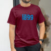 Scunthorpe Football-1899-Year-Retro-T-shirt-Claret