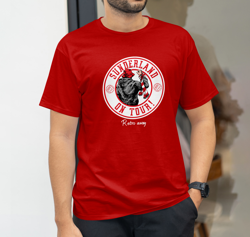 Sunderland-Football-On-Tour--T-shirt-Red