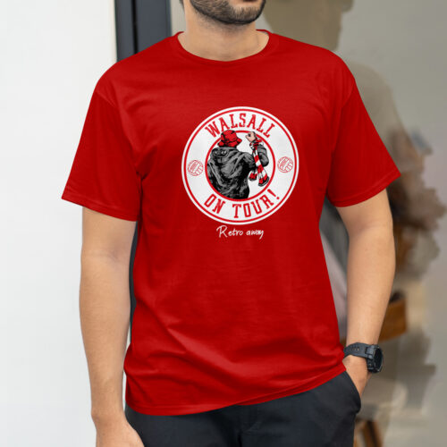 Walsall-Football-On-Tour--T-shirt-Red