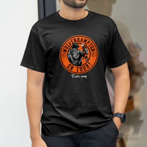 Wolverhampton-Football-On-Tour--T-shirt-Black
