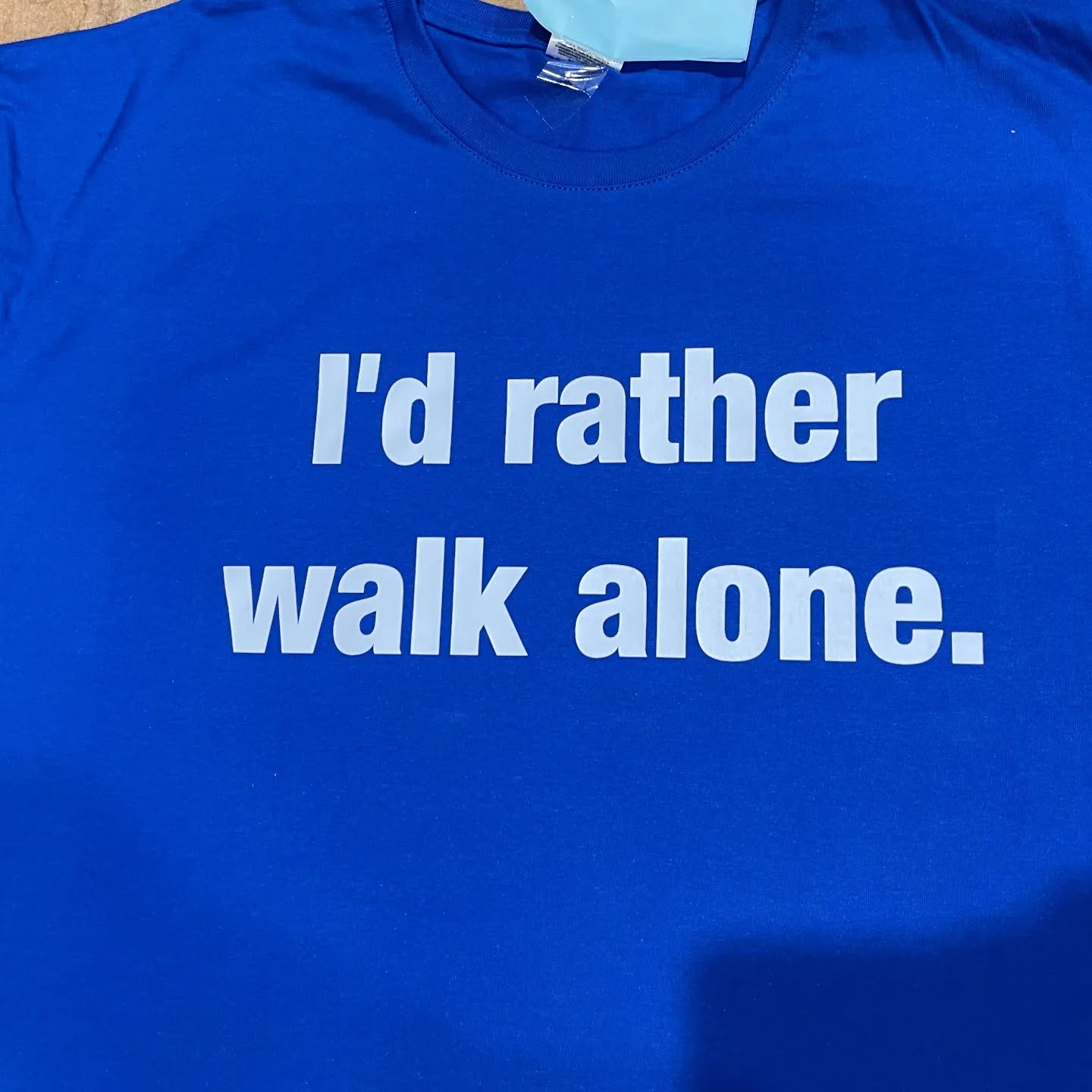 Everton What A legend T-Shirt Royal Blue - Image 2